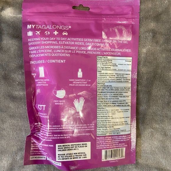 🌿4/$35 🌿NWT MY TAGALONGS Everyday Smart Kit Sanitation - Picture 2 of 4